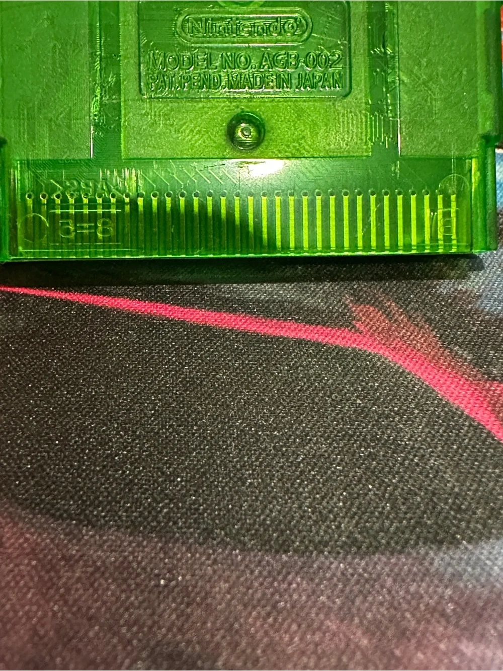 Nintendo Pokémon Emerald Version GBA Cartridge - Translucent Green